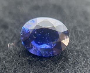 1.20 ct Vivid Blue Sapphire - Untreated - Sri Lankan