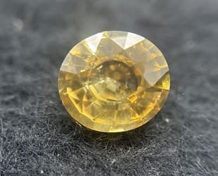 1.74 ct Vivid Yellow Sapphire - Heated - Sri Lankan