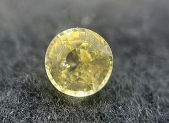 1.03 ct Vivid Yellow Sapphire - Untreated - Sri Lankan